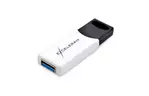 USB флеш накопитель eXceleram 64GB H2 Series White/Black USB 3.1 Gen 1 (EXU3H2W64)