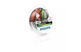 Автолампа PHILIPS H7 LongLife EcoVision, 2шт. (12972LLECOS2) - Фото
