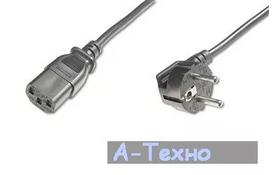 Кабель живлення C13 1.8m DIGITUS (AK-440109-018-S) - Фото