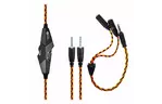 Наушники GEMIX X-370 black-orange