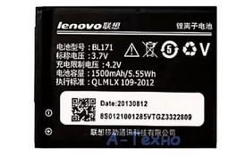 Акумуляторна батарея Lenovo for A390/A319/A356/A358/A368/A376/A500/A60/A65 (BL-171 / 37266) - Фото