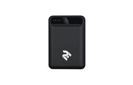 Батарея универсальная 2E 10000мА/ч, DC 5V, 2USB -2.1A&2.1A, black (2E-PB1005AS-BLACK) - Фото