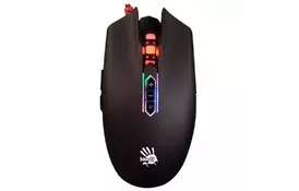 Мышка A4tech Bloody Q80 Neon XGlide USB Black - Фото