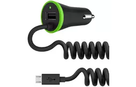 Зарядное устройство Belkin BOOST UP (Micro USB Cable + USB) 3.4Amp (F8M890bt04-BLK) - Фото