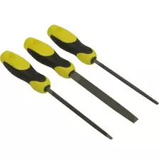 Напильник Stanley напильников, 150мм, 3шт. (0-22-445) (0-22-445)