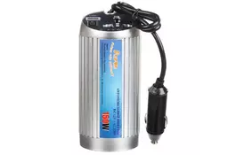 Автомобильный инвертор 12V/220V 150W, USB, ионизатор, Silver PORTO (MNY-150) - Фото