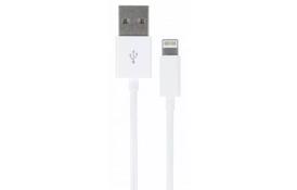 Дата кабель USB 2.0 AM to Lightning 1.0m Kit (IP5USBDATWHKT) - Фото