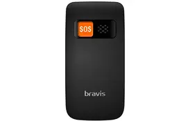 Мобильный телефон Bravis C244 Signal Black (C244 Signal black) - Фото