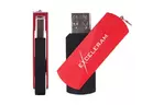 USB флеш накопитель eXceleram 128GB P2 Series Red/Black USB 3.1 Gen 1 (EXP2U3REB128)