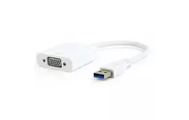 Переходник USB3.0 - VGA Cablexpert (AB-U3M-VGAF-01-W) - Фото