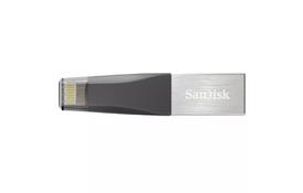 USB флеш накопичувач SANDISK 16GB iXpand Mini USB 3.0/Lightning (SDIX40N-016G-GN6NN) - Фото