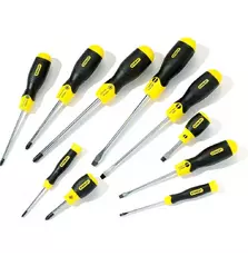Набор инструментов Stanley отверток CUSHION GRIP 10 шт. (2-65-014)