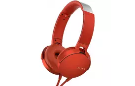 Навушники SONY MDR-XB550AP Red (MDRXB550APR.E) - Фото
