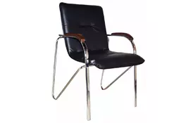 Кресло ПРИМТЕКС ПЛЮС Samba GTP chrome wood 1.031 CZ-3 Black (Samba GTP chrome wood 1.031 CZ-3) - Фото