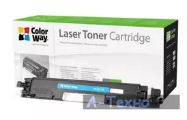 Картридж ColorWay для CANON 729 cyan (НР CE311A) LBP-7018С/7010С (CW-C729CM) - Фото