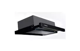 Витяжка кухонна Borgio Slim (TR) full glass 60 black - Фото