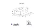 Вытяжка кухонная MINOLA HTL 6112 I 650 LED