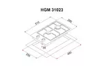Варочная поверхность PERFELLI HGM 31023 I