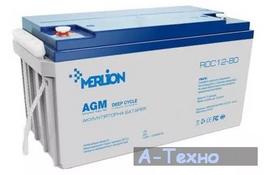 Батарея к ИБП Merlion 12V 80Ah (GP12800M8) - Фото