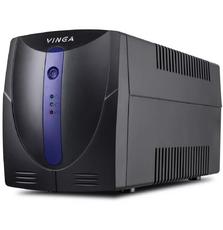 Источник бесперебойного питания Vinga LED 1200VA plastic case with USB+RJ11 (VPE-1200PU)