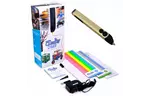3D - ручка 3Doodler Create для проф. использования Золотая 50 стержней (3DOOD-CRE-BUTTER-EU)