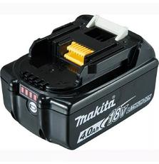 Аккумулятор к электроинструменту Makita LXT BL1840B (Li-Ion, 18В, 4Ач, индикация заряда) (632F07-0)