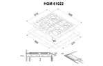 Варочная поверхность PERFELLI HGM 61022 I