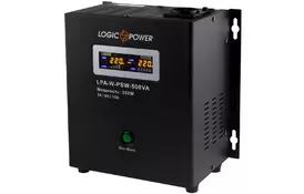 Пристрій безперебійного живлення LogicPower LPA- W - PSW-500VA, 2A/5А/10А (7145) - Фото Пристрій безперебійного живлення LogicPower LPA- W - PSW-500VA, 2A/5А/10А (7145) - Фото