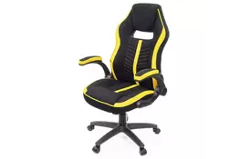 Кресло игровое АКЛАС Брум PL TILT Желтое (11391) - Фото