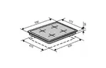 Варочная поверхность VENTOLUX HSF640-M3G T (BK)