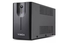 Пристрій безперебійного живлення Vinga LED 2000VA metall case (VPE-2000M) - Фото