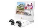 Комплект видеонаблюдения Partizan Outdoor Wireless Kit LCD 1MP 2xIP (81439)