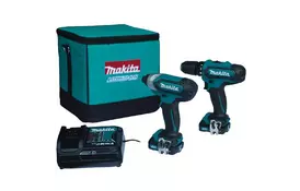 Шуруповерт Makita CLX201SA CXT 10,8В Slider (DF331DZ, TD110DZ, DC10SA, BL1020B (CLX201SA) - Фото