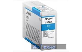 Картридж EPSON P800 UltraChrome HD 80ml Cyan (C13T850200) - Фото