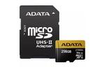 Карта памяти ADATA 256GB microSD class 10 UHS-II U3 (AUSDX256GUII3CL10-CA1)
