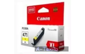 Картридж Canon CLI-471 XL Yellow (0349C001) - Фото Картридж Canon CLI-471 XL Yellow (0349C001) - Фото