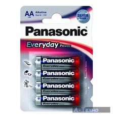 Батарейка Panasonic Everyday Power AA Alkaline 4 шт (LR6REE/4BR)