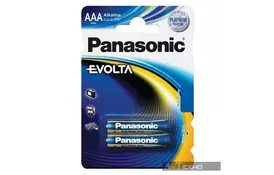 Батарейка PANASONIC LR03 PANASONIC Evolta * 2 (LR03EGE/2BP) - Фото