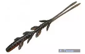 Силікон рибальський Jackall Scissor Comb 2,5" EBIMISO/BLACK 10 шт (1699.10.62) - Фото