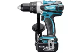 Шуруповерт Makita DDF458RFJ LXT, 18В, 3Аг х 2шт, DC18RC, Makpac, 91/58 Нм (DDF458RFJ) - Фото