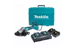 Шлифовальная машина Makita LXT, 18В + 5Аг х 2шт, DC18RD, 230мм (DGA900PT2)