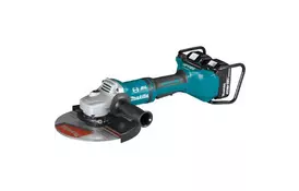 Шлифовальная машина Makita LXT, 18В + 5Аг х 2шт, DC18RD, 230мм (DGA900PT2) - Фото