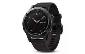 Смарт-часы Garmin Fenix 5 Sapphire - Performer Bundle - Black with black band (010-01688-32010-01688-32) - Фото