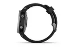 Смарт-часы Garmin Fenix 5 Plus Silver with Black Silicone (010-01988-60)