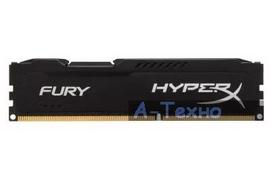 Модуль памяти для компьютера DDR4 4GB 2666 MHz HyperX Fury BLACK Kingston (HX426C15FB/4) - Фото
