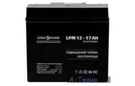 Батарея к ИБП LogicPower LPM 12В 17Ач (4162) - Фото