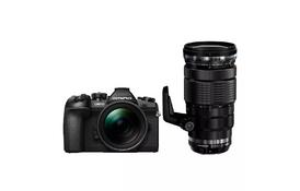Цифровой фотоаппарат OLYMPUS E-M1 mark II Double Zoom PRO 12-40+40-150Kit B/B/B (V207061BE010) - Фото