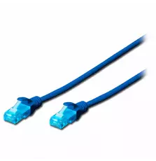 Патч-корд DIGITUS CCA CAT 5e UTP, 1м, AWG 26/7, PVC, синий