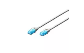 Патч-корд DIGITUS CCA CAT 5e UTP, 2м, AWG 26/7, PVC, белый - Фото