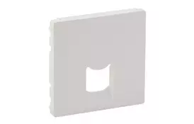 Лицевая панель розетки Legrand Valena IN'MATIC/LIFE RJ11/RJ45, белый (755410) - Фото